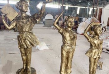 忻州學(xué)生少先隊(duì)員雕塑