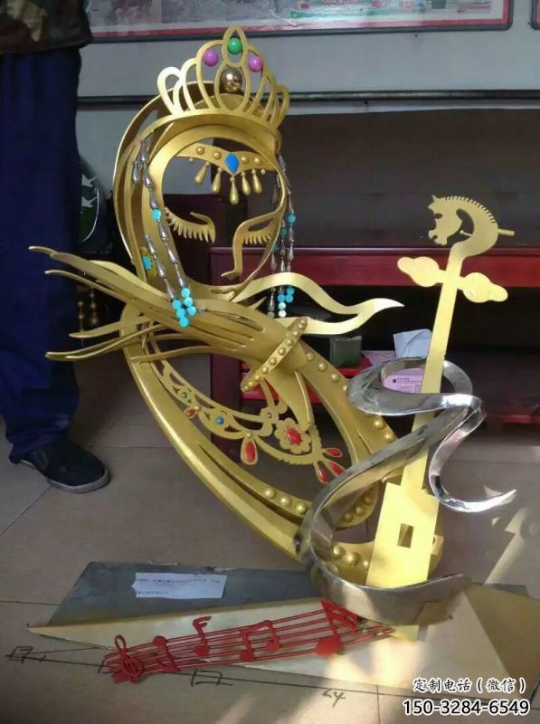 安康公園臉譜雕塑