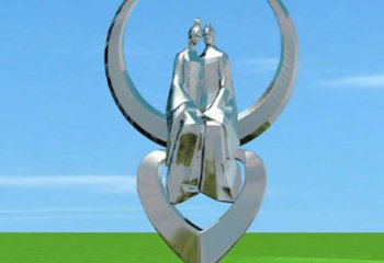 內(nèi)江創(chuàng)意牛郎織女雕塑